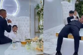 «Жас жұбайлардың үстелінде темекі шегіп отыр»: Атышулы асабаның тағы бір былығы әшкере болды