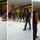 Астанадағы «Хан шатырда» парфюм ұрламақшы болған ер адамды күзетшілер ұстап алды (ВИДЕО)