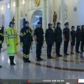 Қасымов полицейлердің жаңа формаларын көрсетті