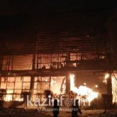 Астанадағы «Хайвилл Қазақстан» кеңсесі өртенді (ВИДЕО)