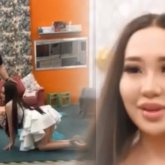 Жігіттің алдында тізерлеп мысық болған бойжеткен жұрттың ашуына тиді (ВИДЕО)