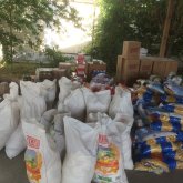 Шымкент: Абай ауданында 150 отбасыға азық-түлік табыс етілді