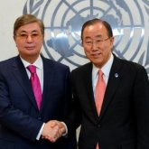 Пан Ги Мун Тоқаевқа: «Сіздің дипломатияны терең түсінуіңіз ел дамуына ықпалын тигізеді»