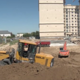 Шымкентте «Бақыт» тұрғын үй кешені бой тіктеп жатыр