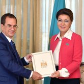 Назарбаева Палестина елшісімен «Теңіз» мұнай-кен орнындағы қақтығысты талқылады