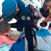 «Екі аяғын шығара алмаған»: 3 жасар бала кір жуатын машинаға қысылып қалды