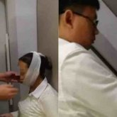 Қатты күлген әйел жағын шығарып алды