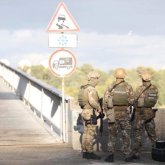 Киевте көпір мен мемлекеттік мекемені жармақшы болған кім?