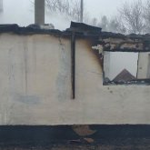 Еркіншілік ауылында үй өртеніп, көпбалалы отбасы далада қалды (ФОТО)