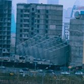 «Жер сілкінісі екен деп ойладым»: Нұр-Сұлтанда жаңа салынып жатқан үй құлады (ВИДЕО)