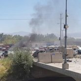 Министрліктің жанында жарылыс болды