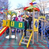 Аумақты абаттандыру жұмыстары жүріп жатыр