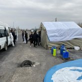 Түркістан облысында тұрғындар ауылдар арасына блокбекеттерді өз күштерімен орнатуда