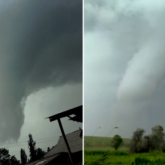 Түркістан облысында құйынның салдарынан 17 үйдің шатыры ұшып кетті (ВИДЕО)