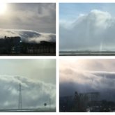 «Ақырзаман деп ойлап қалдық»: ақтаулықтар алып бұлтты көріп таңқалды (ВИДЕО)