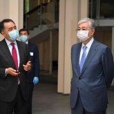 Президент Алматыға сапарында бірнеше нысандарды аралады