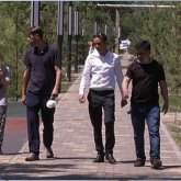 Алматының Жетісу ауданында жаңа гүлзар ашылды