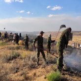 Жамбыл облысында бірнеше өрт жағдайы ауыздықталды