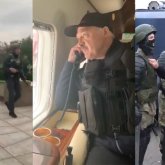 Ереуілден есі шыққан Лукашенко резиденциясына автомат ұстап келді (ВИДЕО)