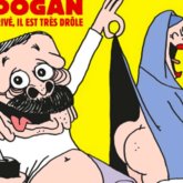 «Ердоған - өмірде жеңілтек адам»: франсуздық журнал Ердоғанды мазақ ететін сурет жариялады (ФОТО)