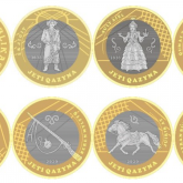 100 теңгелік монеталардың жаңа түрлері айналымға түсті (ВИДЕО)