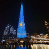 Дубай мен Анкарадағы биік ғимараттар Қазақстан туының түсіне боялды