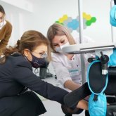 Дариға Назарбаева «Қамқорлық» қалалық оңалту орталығында болды