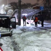 Алматыға жауған қардың қалыңдығы 20-30 сантиметрге жетті