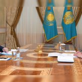 Мемлекет басшысы Бәсекелестікті қорғау және дамыту агенттігінің төрағасын қабылдады