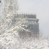 Алматыны қалың қар басып қалды