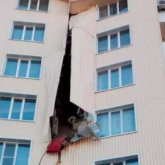 ШҚО-да мемлекеттік бағдарламамен берілген үйдің қабырғасы опырылды (ВИДЕО)