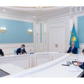 Тоқаев Швейцария Президенті Ги Пармеланмен келіссөз жүргізді