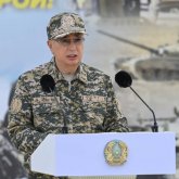 Президент «Отпантау-2021» әскери оқу-жаттығу жиынына барды