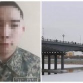 Бүлікшілер Атырауда 18 жасар сарбазды көпірден лақтырып жіберген