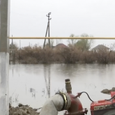 Түркістан облысында үйлер су астында қалды