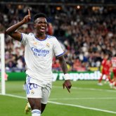 «Ливерпуль» — «Реал». Есеп - 0:1. Винисиус ойынның 59-шы минутында есеп ашты.