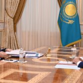 Президент Бердібек Сапарбаевты қабылдады