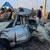 Жамбыл облысында пойыз бен автокөлік соғысып, 6 адам қаза тапты