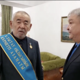 Жүрсін Ерман Ұлытау облысының тұңғыш Құрметті азаматы атанды