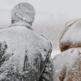 Абай облысында ата-әжесі немересімен бірге қатып қалған