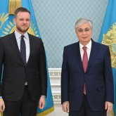 Тоқаев Литва Сыртқы істер министрін қабылдады