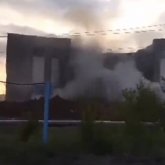 Қарағанды ​​облысында спорт залының қабырғасы опырылды (ВИДЕО)