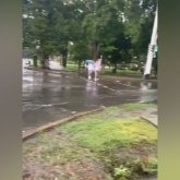 Қазақстанның тағы бір қаласы жаңбырдан кейін су астында қалды