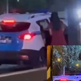 «Қызметтік көлікке жезөкшелерді мінгізді»: Шымкент полициясы түсініктеме берді (ВИДЕО)