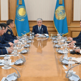 Президент Ішкі істер министрлігінің басшылық құрамымен кеңес өткізді