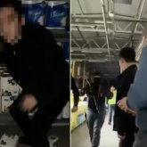 Астанада гипермаркеттің жабылуын күтіп, ішінде ойран салған жігіттер қамалды