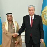 Мемлекет басшысы БАӘ-нің Қазақстандағы елшісін қабылдады