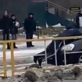 Рудный тұрғыны полицейді көліктің капотында сүйреген