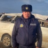 Атырауда жол апатынан екі адам қаза тапты (ВИДЕО)