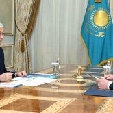Президент Қарағанды облысының әкімі Ермағанбет Бөлекпаевты қабылдады